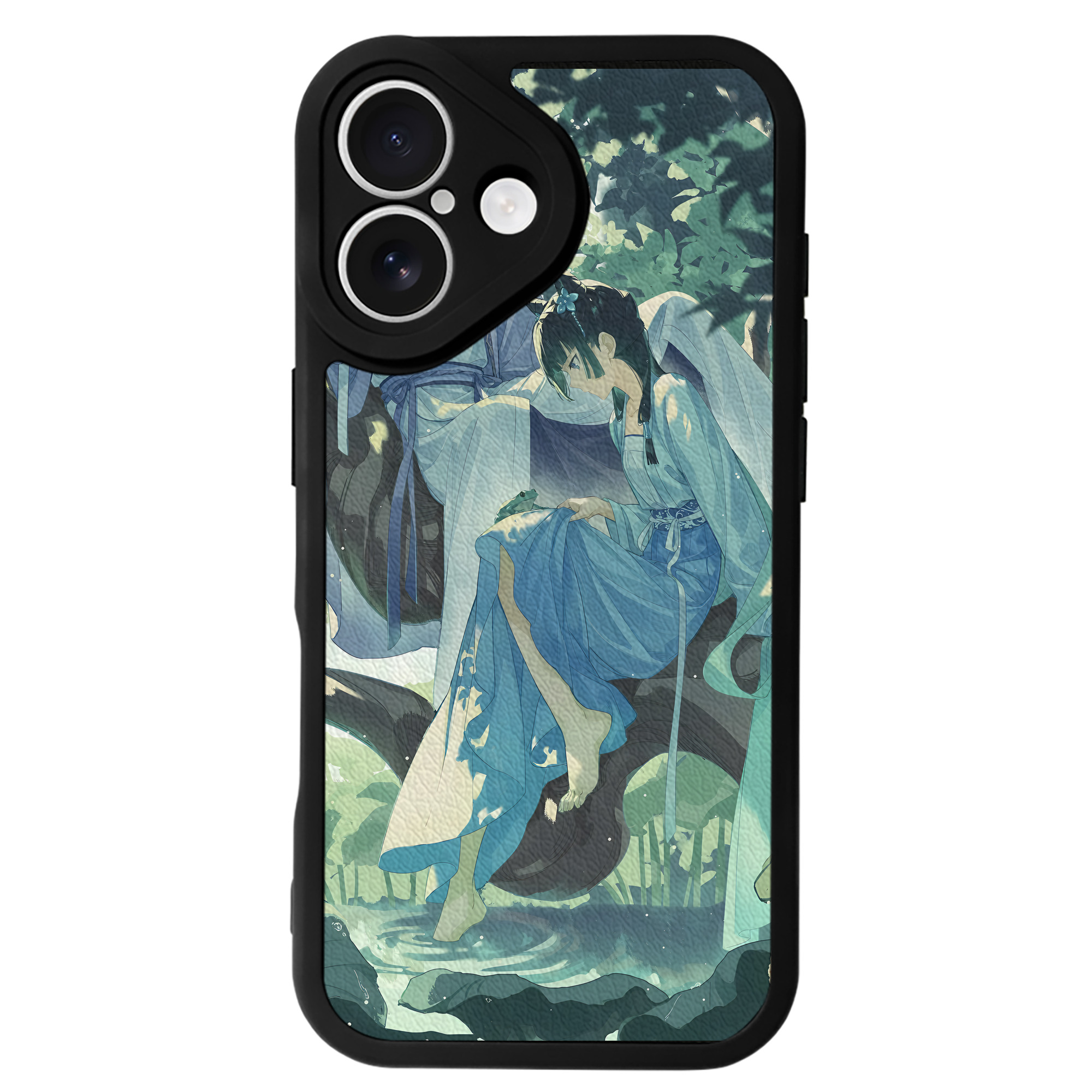 （画像用） 薬屋のひとりごと The Apothecary Diaries 【iPhone 16シリーズ対応】シリコンスマホケース（レザー調） 材質：シリコン